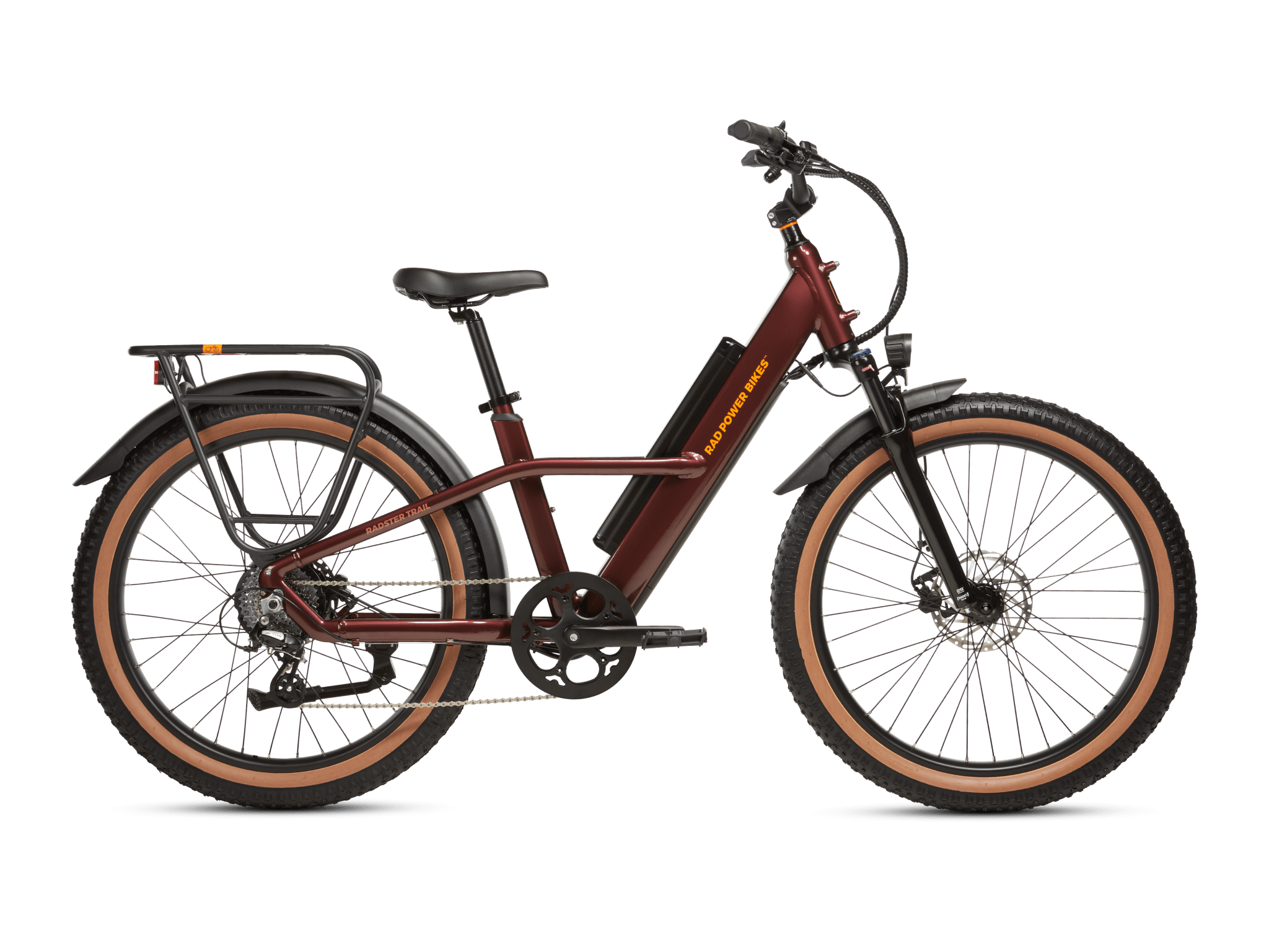 electric bicycle red deer Radster Trail Electric Off-Road Bike