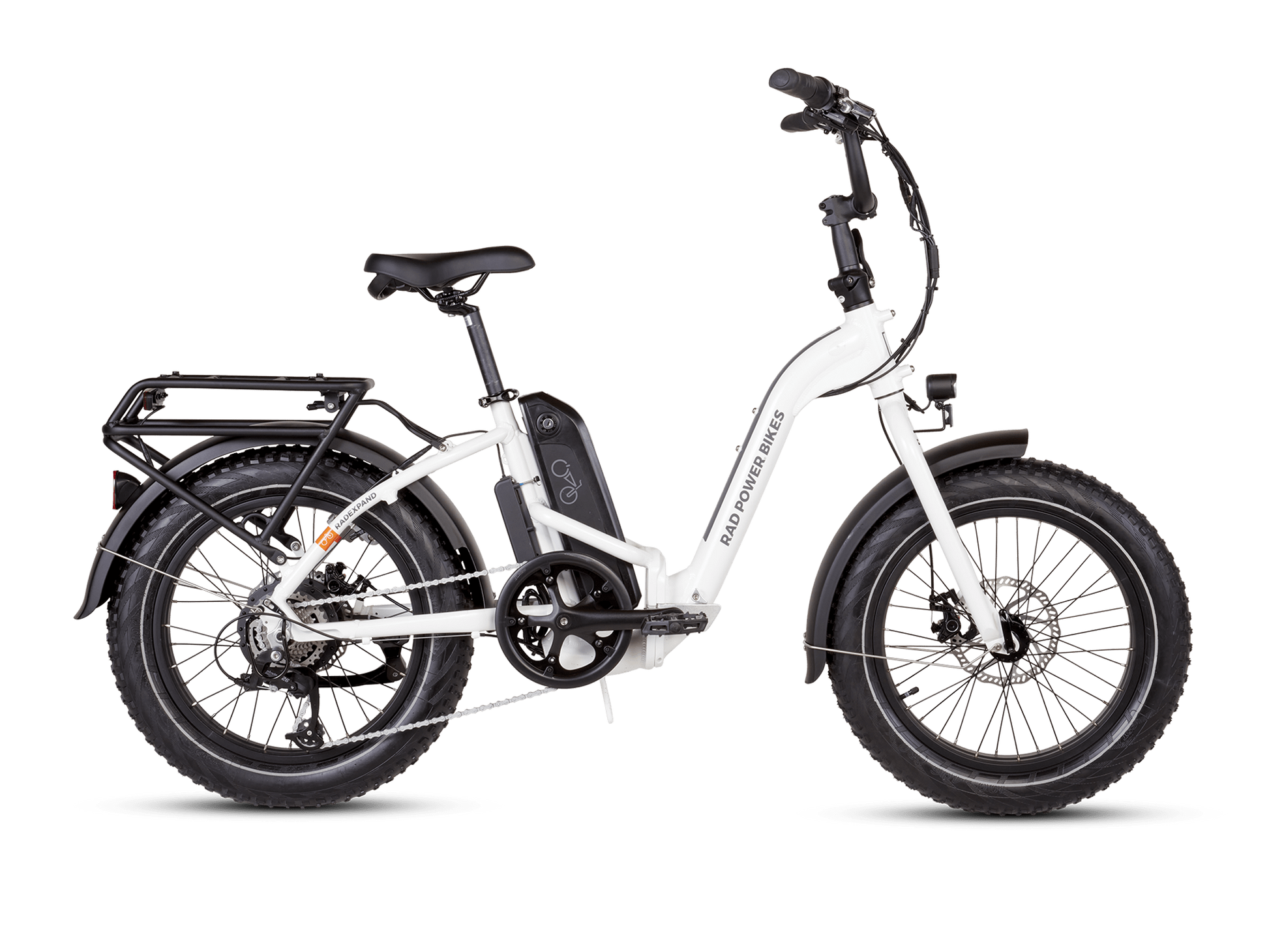 Rad Power Bikes RadExpand 5 Electric Folding Bike - White Rad Power Bikes RadExpand 5 Electric Folding Bike - White