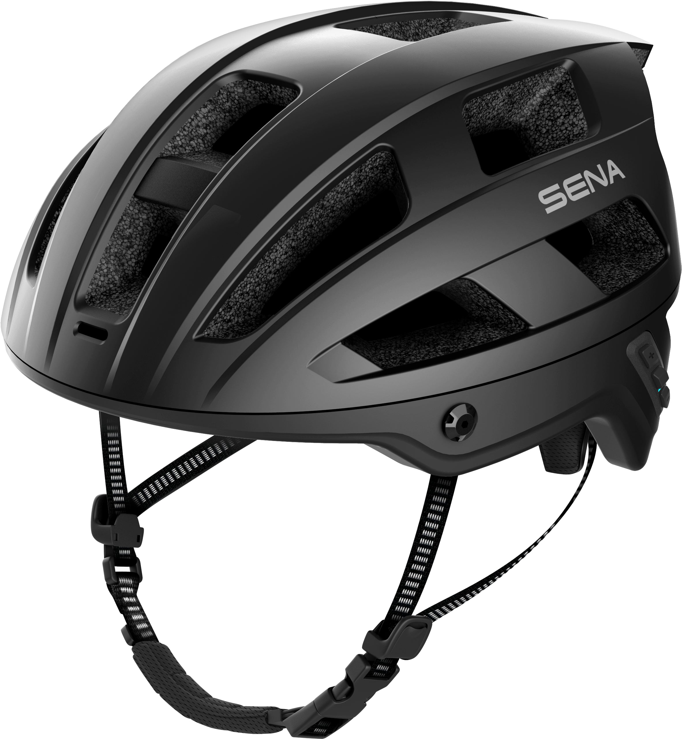 Sena R2 Road Cycling Helmet (Matte Black, Medium)