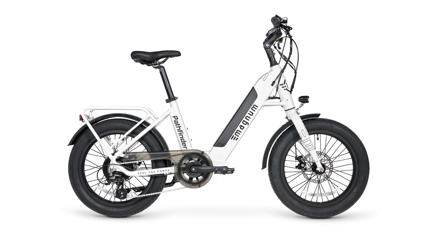 Pathfinder Electric Bike  48v13ah - 500W - Snow