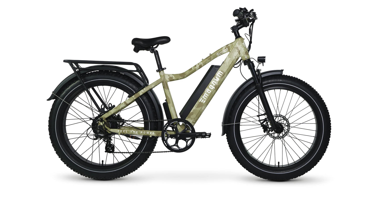 Scout Electric Bike  48V 750W - Desert Camo - 17.5AH