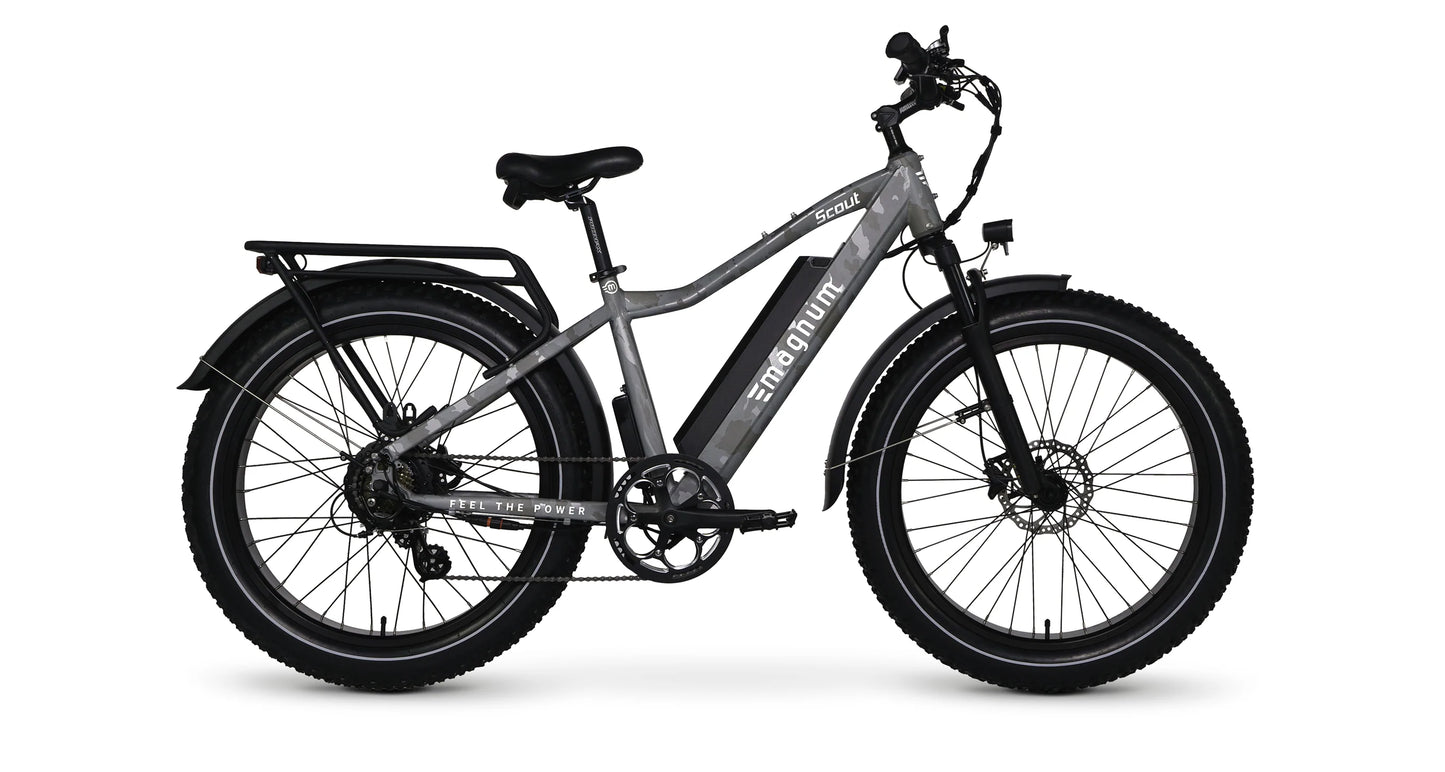 Scout Electric Bike  48V 750W -Urban Camo - 17.5AH
