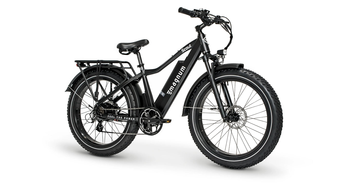 Scout Electric Bike  48V 750W - Black - 17.5AH