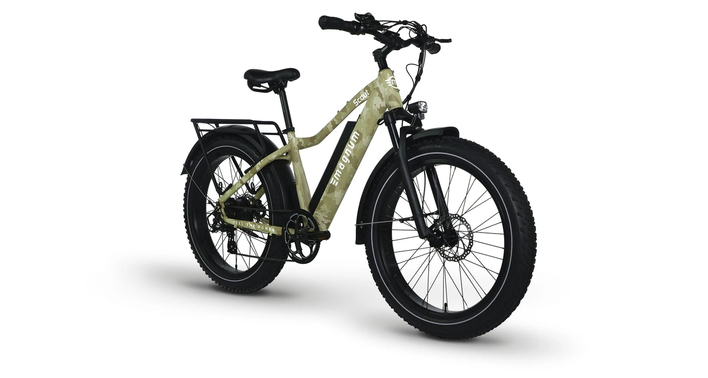 Scout Electric Bike  48V 750W - Desert Camo - 17.5AH