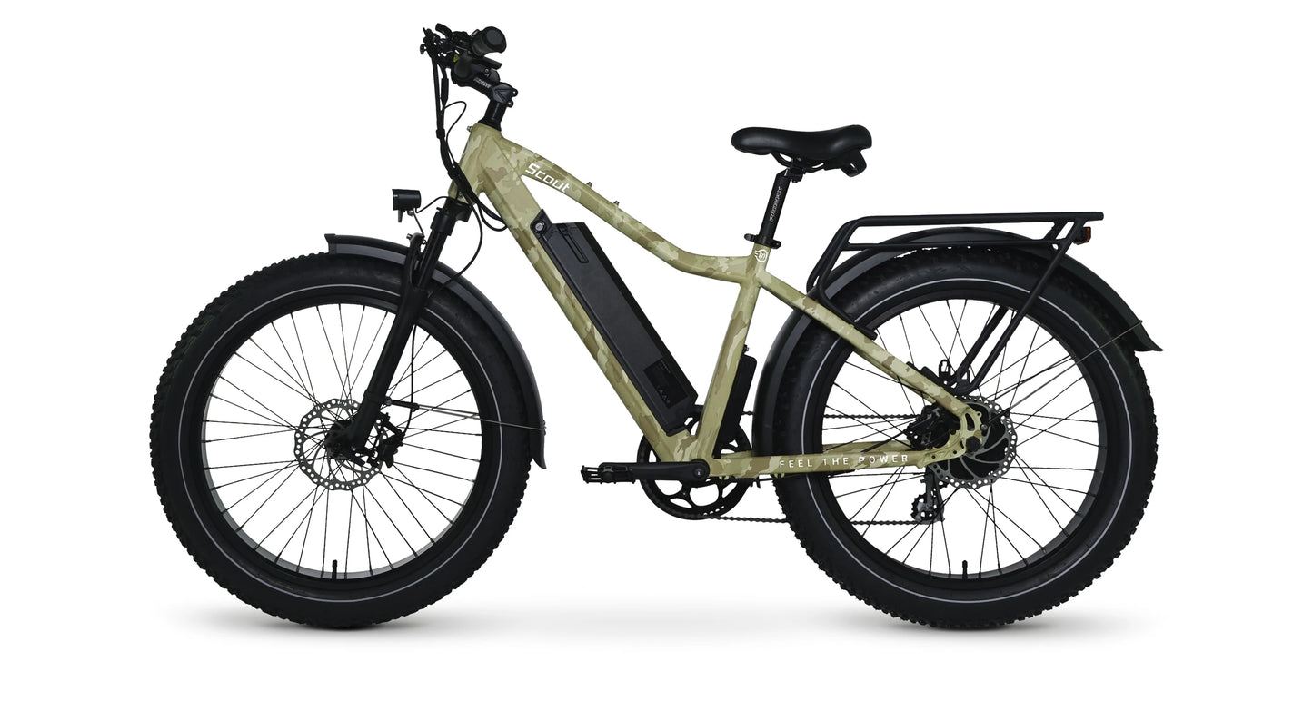 Scout Electric Bike  48V 750W - Desert Camo - 17.5AH