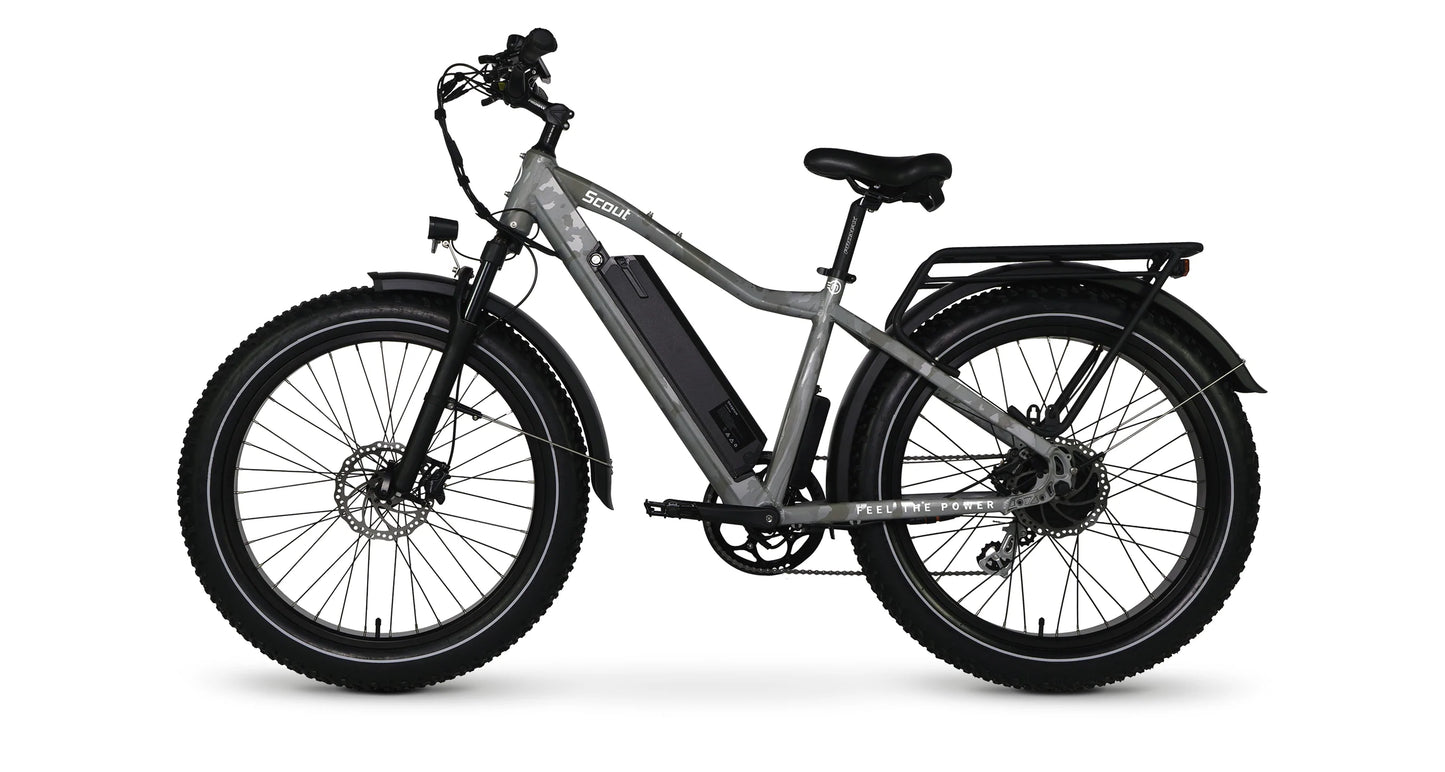 Scout Electric Bike  48V 750W -Urban Camo - 17.5AH